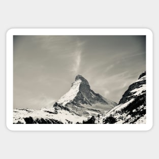 Matterhorn Zermatt / Swiss Artwork Photography Sticker